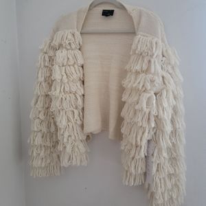 Lumiere Shaggy Chic Cardigan sized L